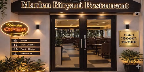 Biryani Feast Unlimited @ Kilpauk in Marlen Biryani Restaurant next to KMC metro station