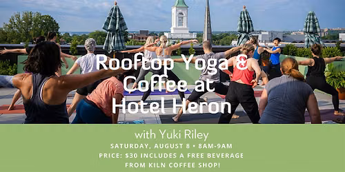Rooftop Yoga & Coffee at Hotel Heron