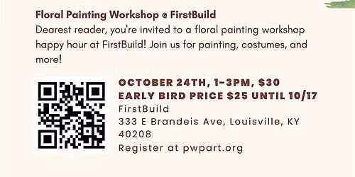 Bridgerton-Themed Floral Painting Workshop