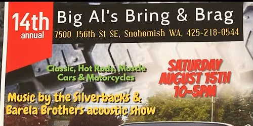 SAVE DATE: BIG AL'S CAR SHOW