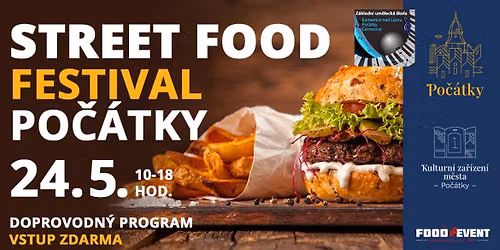 STREET FOOD FESTIVAL Po\u010d\u00e1tky 2026
