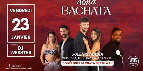 \u2665\ufe0f VENDREDI 23 JANVIER \u2013 ALMA BACHATA \u2665\ufe0f