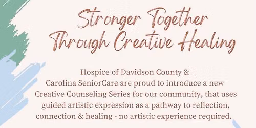 Stronger Together Through Creative Healing