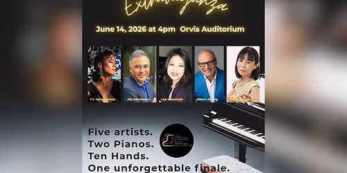 Two Piano Extravaganza - Six Pianists, Two Pianos at Aventura Arts and Cultural Center