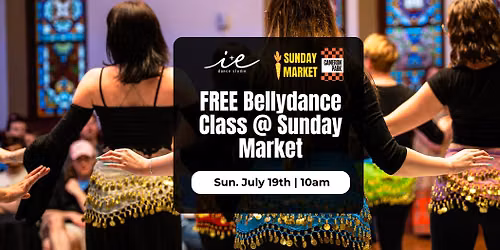 FREE Bellydance Class @ Sunday Market