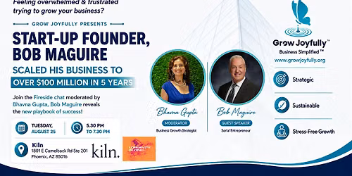 Grow Your Business Joyfully - Scale to Millions  - Featuring Bob Maguire