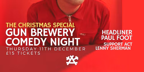 GUN BREWERY CHRISTMAS SPECIAL COMEDY NIGHT