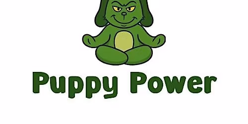 Puppy Power Merry Grinchmas Puppy Yoga