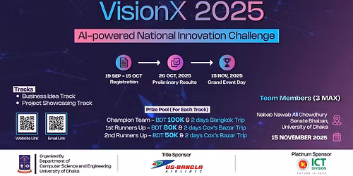VisionX 2025: AI-powered National Innovation Challenge