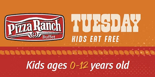 Kids Eat FREE Every Tuesday