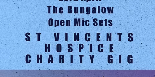 Spring Fundraiser for St. Vincent's Hospice
