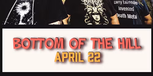 Rickshaw Billie's Burger Patrol Cash Grab Tour 2026 ~ American Sharks ~ George Crustanza