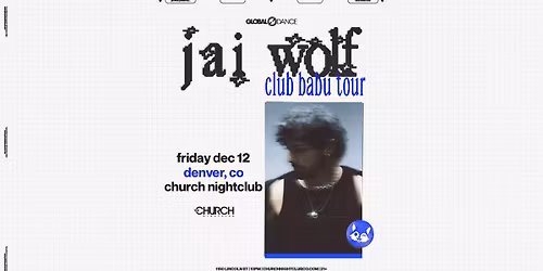 Jai Wolf: Club Babu Tour