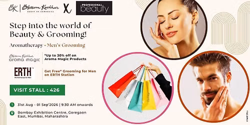 Mumbai, get ready to step into the world of beauty, aromatherapy and men\u2019s grooming! \u2728