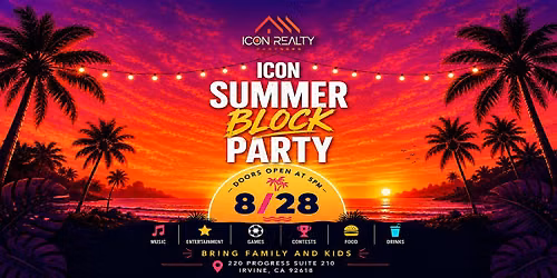 Icon Summer Block Party