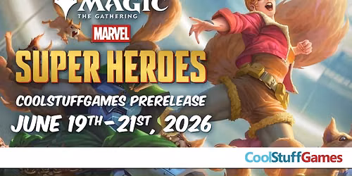 Magic: Marvel Super Heroes Prerelease