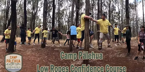 Camp Pālehua Low Ropes Confidence Course