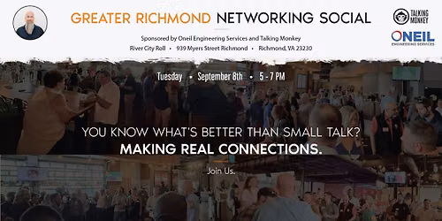 Greater Richmond Networking Social \u2013 September 2026