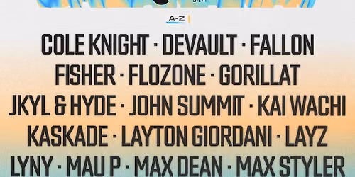 Breakaway Music Festival Houston - 2 Day Pass