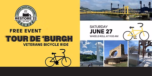 Restore 22 Veterans Bicycle Ride - Tour De 'Burgh