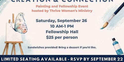 Creation & Connection: Painting and Fellowship