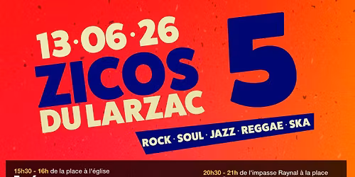Les Zicos du Larzac 2026