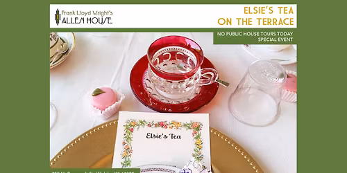 *SOLD OUT* Elsie's Tea on the Terrace