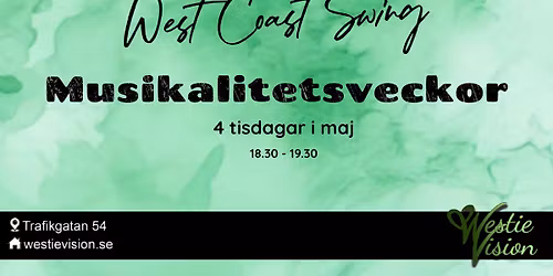 WCS Musikalitetskurs 4 tisdagar i maj