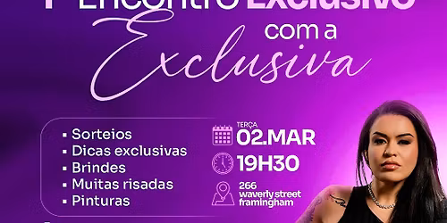 Pintando e Papeando com a Exclusiva