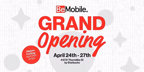 BeMobile Ashburn Grand Opening!