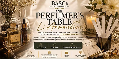 BASC Presents: The Perfumer's Table with L'Aromatica