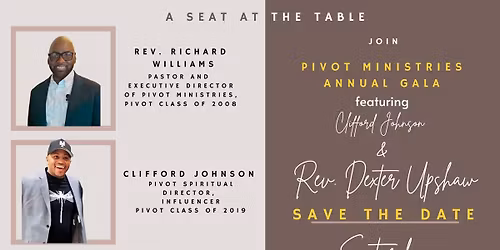 Pivot's Annual Gala - A Seat at the Table