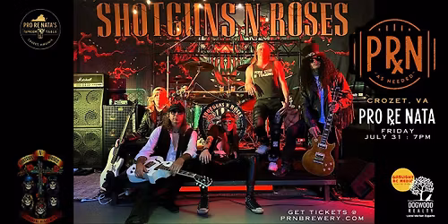 Shotguns N Roses - A Powerful Blast Of GNR @ Pro Re Nata