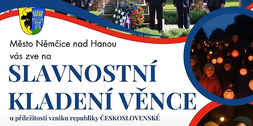 Slavnostn\u00ed kladen\u00ed v\u011bnce s lampionov\u00fdm pr\u016fvodem