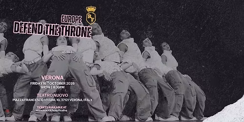Defend The Throne Europe Show Tour: Verona