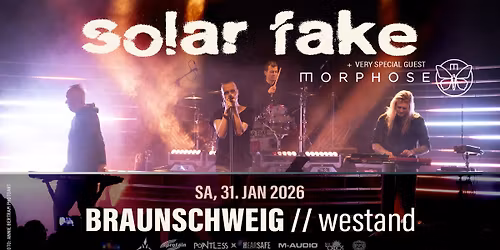 SOLAR FAKE + MORPHOSE \u2013 LIVE IN CONCERT