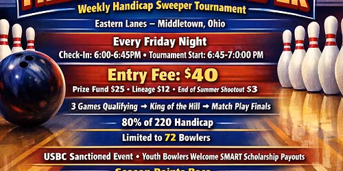 Eastern Lanes Friday Night Sweeper