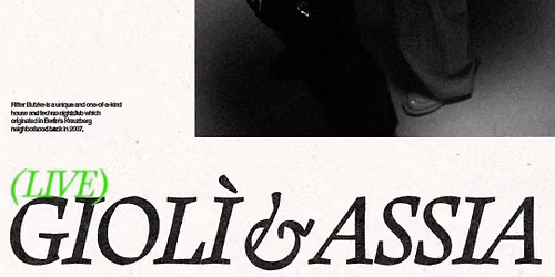 Giol\u00ec & Assia (live) @ Ritter Butzke