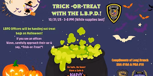 Trick-Or-Treat With LBPD