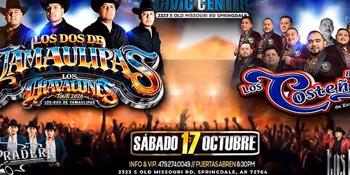 LOS DOS DE TAMAULIPAS, NUEVA PRADERA  & MAS