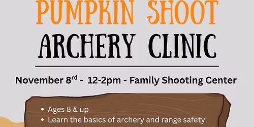 Pumpkin Shoot Archery Clinic