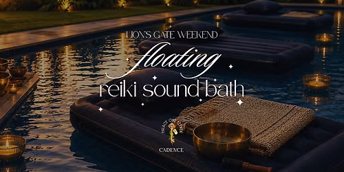 Lion's Gate Weekend Floating Reiki Sunset Sound Bath