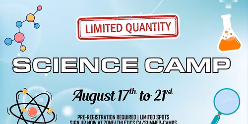 Science Camp - 50% SOLD OUT