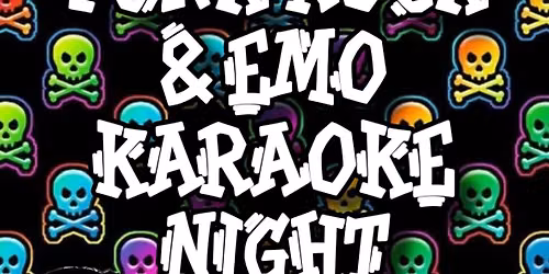 Punk Rock & Emo Karaoke Night \ud83c\udfa4\ud83d\udda4\u2620\ufe0f