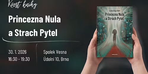 K\u0159est knihy Princezna Nula a Strach Pytel