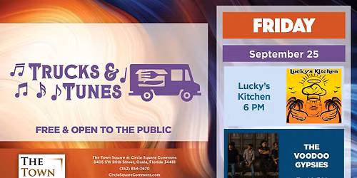 Trucks & Tunes with Lucky's Kitchen & The Voodoo Gypsies