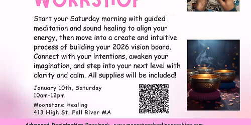 Moonstone Vision Boarding & Sound Bath