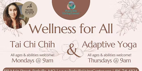 Tai Chi Chih Mondays!
