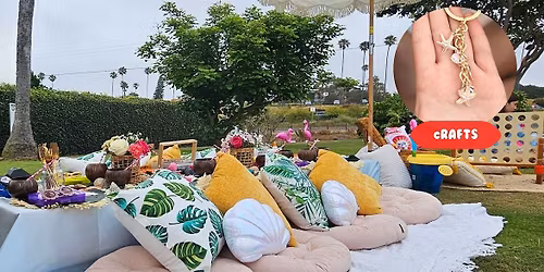 Mermaid Craft Picnic - Seashell Trinket Dishes