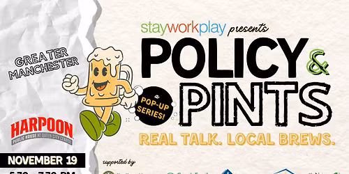 Policy & Pints: Harpoon Brewery in Manchester